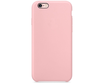 Silicone Case for Apple iPhone 6s Plus/6 Plus - Pink Sand Soft Cover