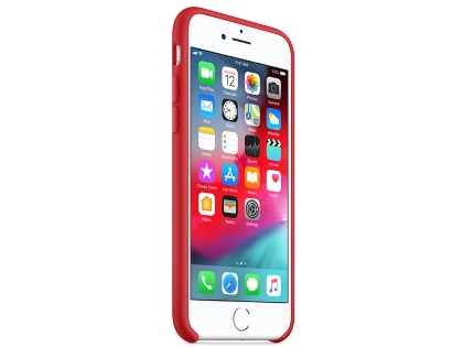 Silicone Case for Apple iPhone 8/7 - Red