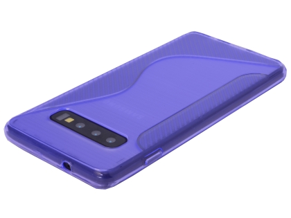 Wave Case for Samsung Galaxy S10+ - Purple