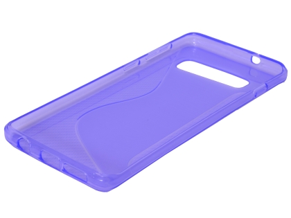 Wave Case for Samsung Galaxy S10+ - Purple