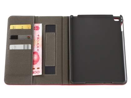 Synthetic Leather Case with Stand for iPad Mini (2019) - Navy