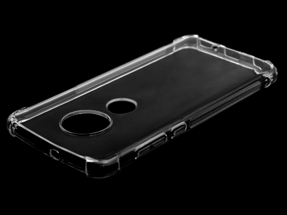 Gel Case with Bumper Edges for Motorola Moto G7 - Clear Soft Cover