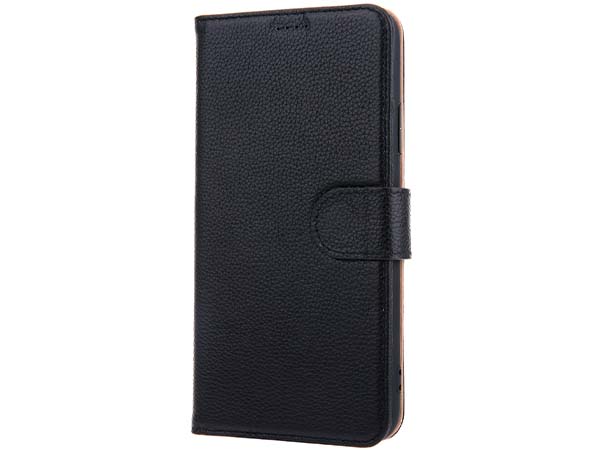 Premium Leather Wallet Case for Apple iPhone 11 - Black