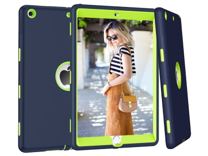 Impact Case for iPad 7/8th Gen - Navy/Green