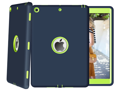 Impact Case for iPad 7/8th Gen - Navy/Green
