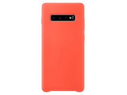 Silicone Case for Samsung Galaxy S10+ - Red Soft Cover