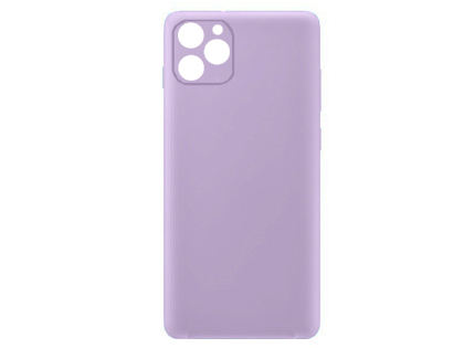 Silicone Case for Apple iPhone 11 - Purple Soft Cover