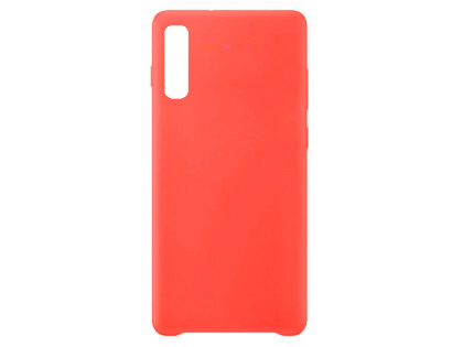 Silicone Case for Samsung Galaxy A90 5G - Red Soft Cover
