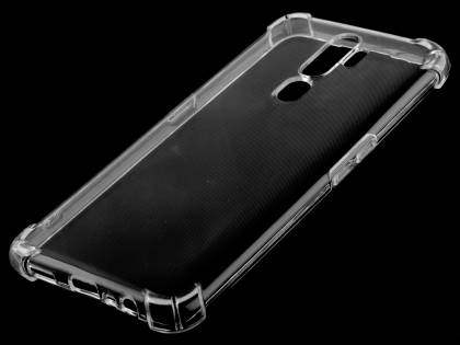 Gel Case with Bumper Edges for OPPO A5 (2020) - Clear Soft Cover