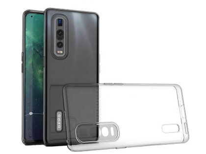 Ultra Thin Gel Case for OPPO Find X2 Pro - Clear Soft Cover