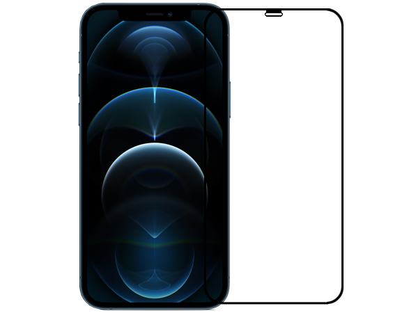 3D Full Coverage Tempered Glass Screen Protector for iPhone 12 Pro - Screen Protector