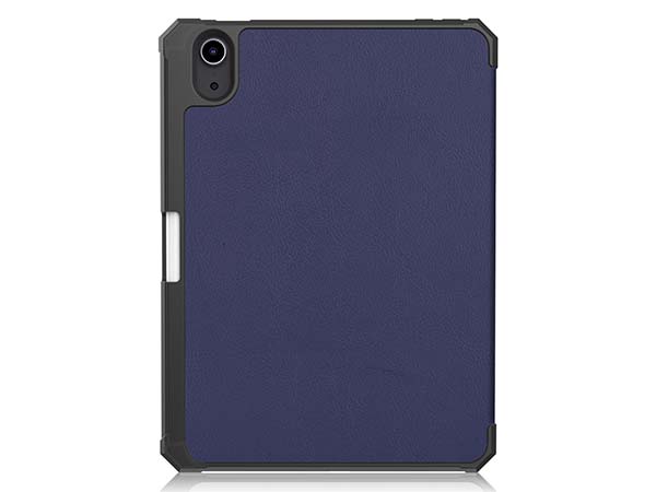 Slim Synthetic Leather Case with Stand and Pen Holder for the iPad mini 6 (2021) - Navy Blue