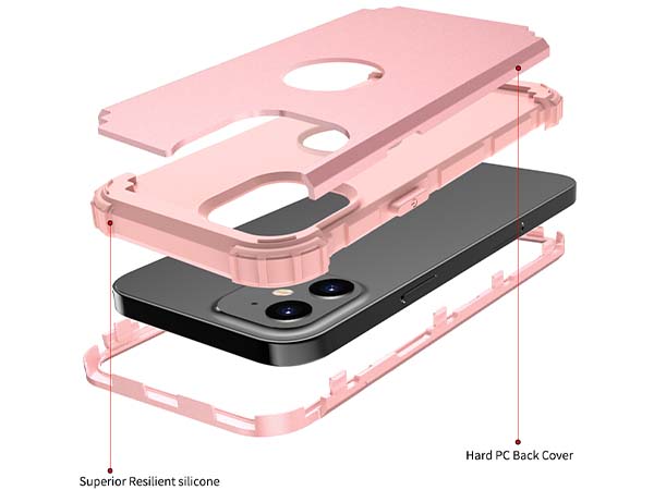 Defender Case for iPhone 12 Mini - Pink