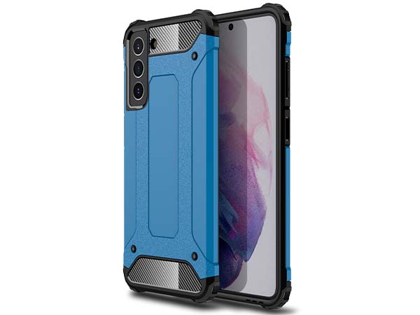 Impact Case for Samsung Galaxy S21 FE - Blue Impact Case