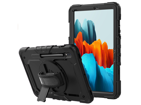 Rugged Impact Case for Samsung Galaxy Tab S8+ - Classic Black Impact Case