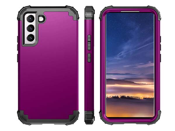 Defender Case for the Samsung Galaxy S22+ - Purple