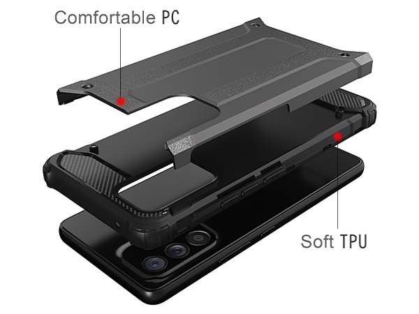 Impact Case for Samsung Galaxy A33 - Red
