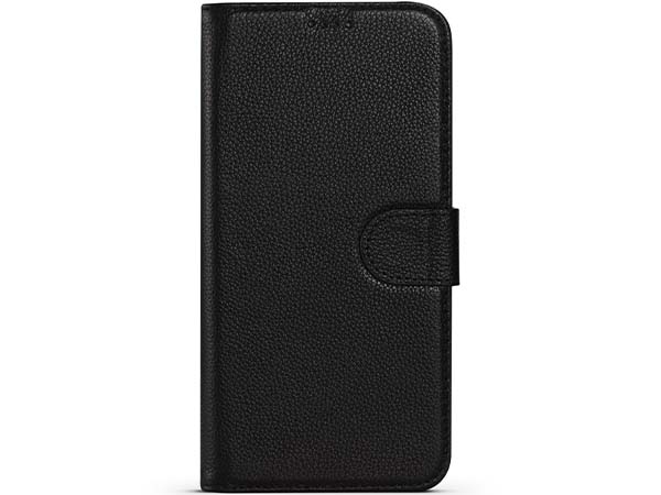 Premium Leather Wallet Case for Apple iPhone 14 Pro - Black