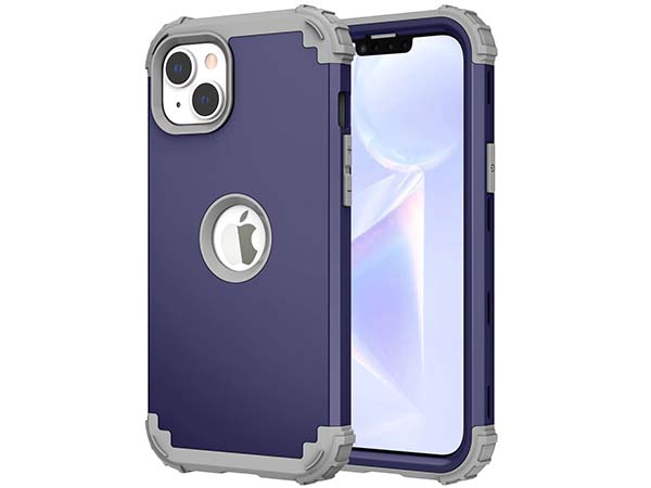 Defender Case for iPhone 14 - Navy Impact Case