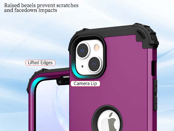 Defender Case for iPhone 14 - Plum