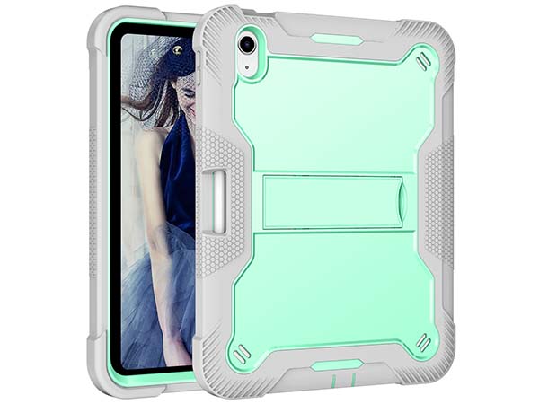 Impact Case for the iPad 10th Gen 10.9 (2022) - Mint/Grey Impact Case