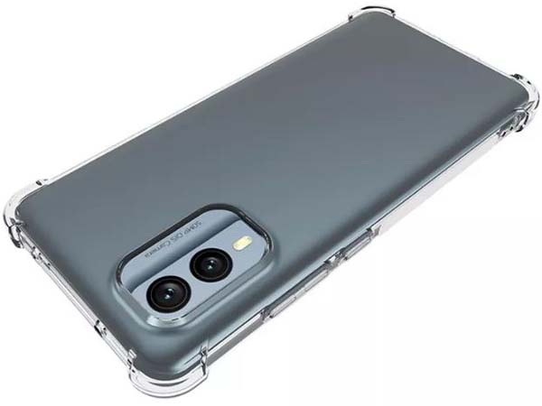Gel Case with Bumper Edges for Nokia X30 - Clear