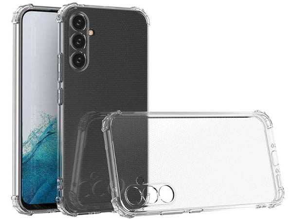 Gel Case with Bumper Edges for Samsung Galaxy A14 - Clear Soft Cover