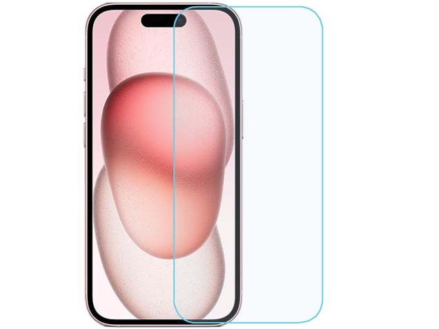 Tempered Glass Screen Protector for iPhone 15