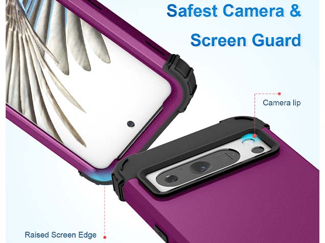 Defender Case for Google Pixel 8 Pro - Plum