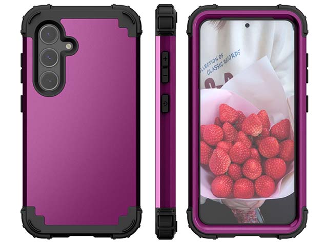 Defender Case for the Samsung Galaxy S24 - Plum