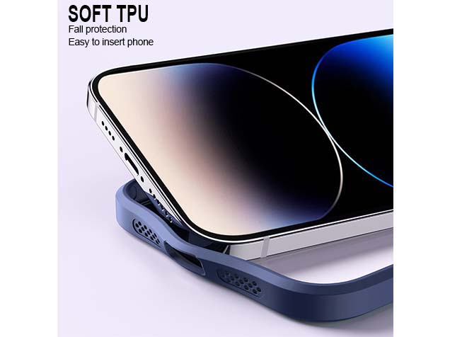 Magnetic Ring Stand Case for iPhone 12 Pro - Clear