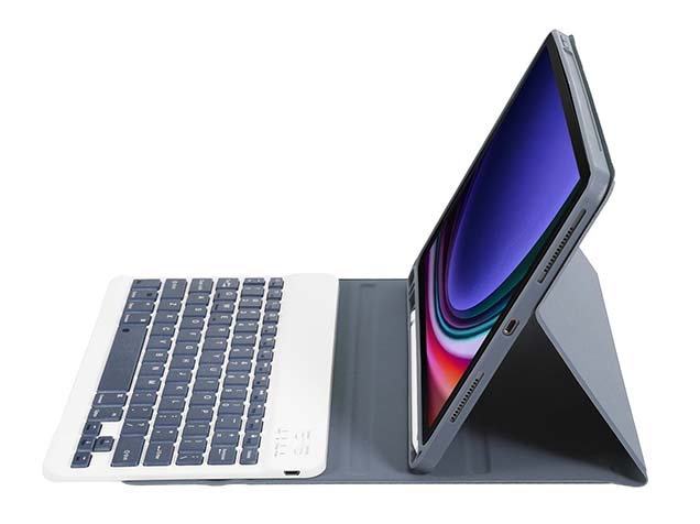 Keyboard and Case for Samsung Galaxy Tab S9 FE - Slate