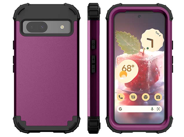 Defender Case for Google Pixel 8a - Plum