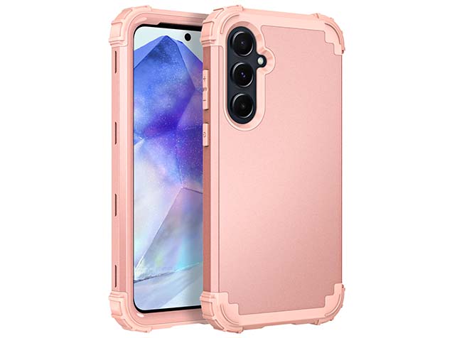 Defender Case for the Samsung Galaxy A35 - Pink
