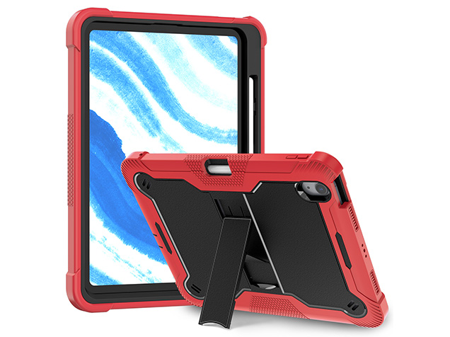 Impact Case for the iPad Air 11 (2024) - Red/Black