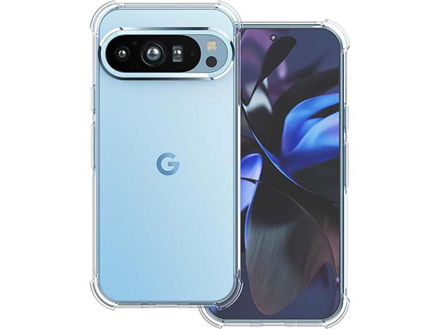 Gel Case with Bumper Edges for Google Pixel 9 Pro XL - Clear