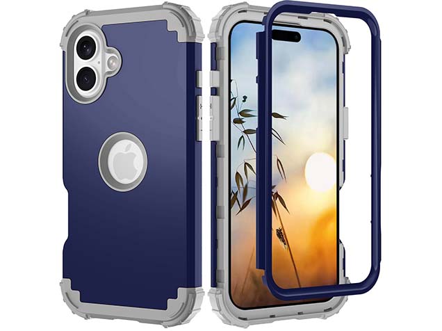 Defender Case for iPhone 16 Plus - Navy