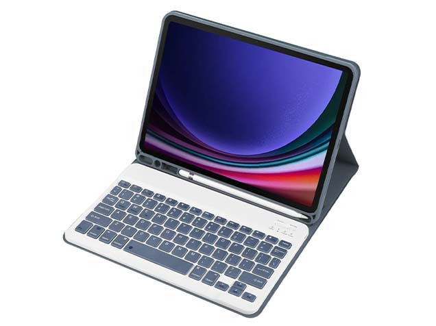 Keyboard and Case for Samsung Galaxy Tab S10 FE - Slate
