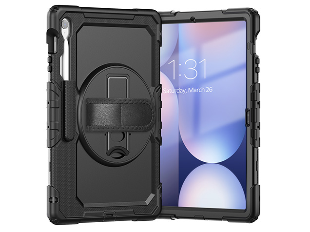 Rugged Impact Case for Samsung Galaxy Tab S10 FE+ - Classic Black Impact Case