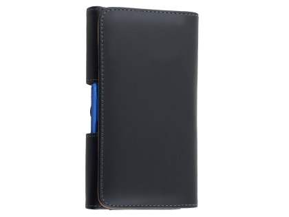 Smooth Synthetic Leather Belt Pouch - Bumper Case Compatible