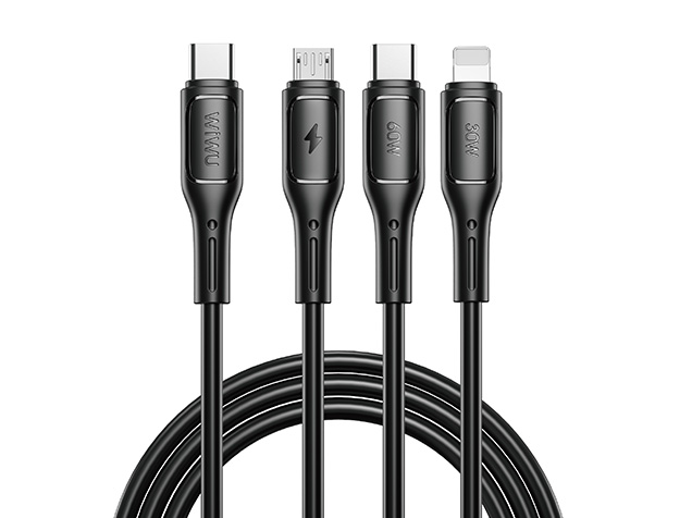 WiWU Starlink 3-in-1 Charging Cable - USB-C