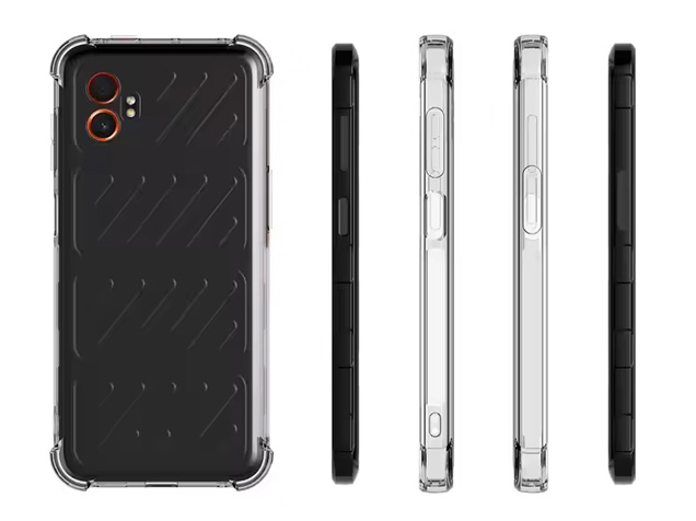 Gel Case with Bumper Edges for Samsung Galaxy Xcover7 Pro - Clear