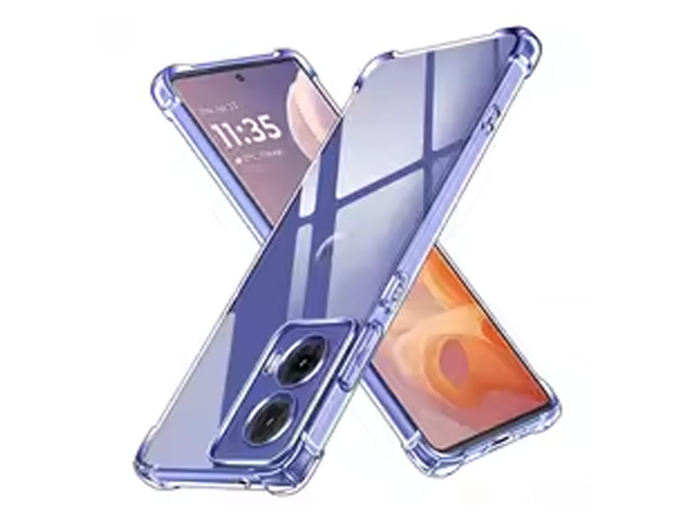Gel Case with Bumper Edges for Motorola Moto G35 - Clear