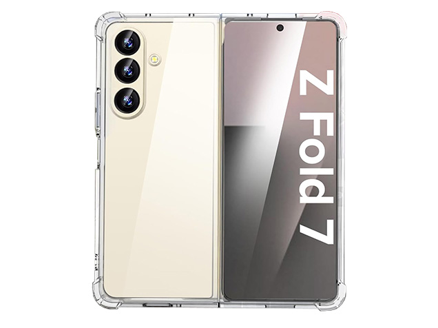 Clear Case with Bumper Edges for Samsung Galaxy Z Fold7