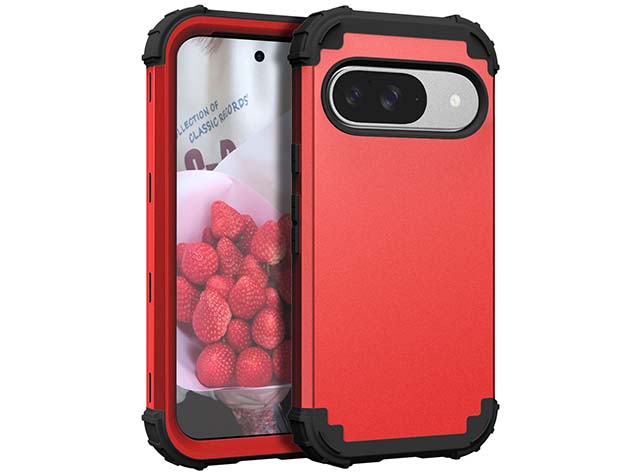 Defender Case for Google Pixel 10 - Red Impact Case
