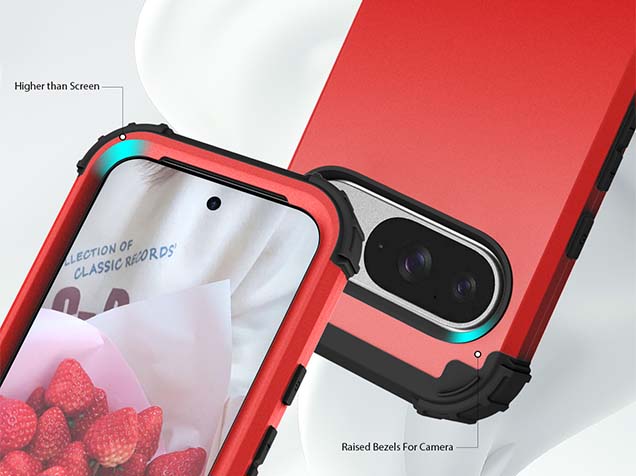 Defender Case for Google Pixel 10 - Red