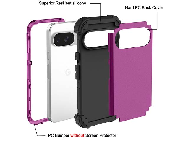 Defender Case for Google Pixel 10 - Plum