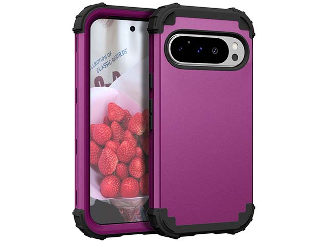 Defender Case for Google Pixel 10 Pro - Plum Impact Case