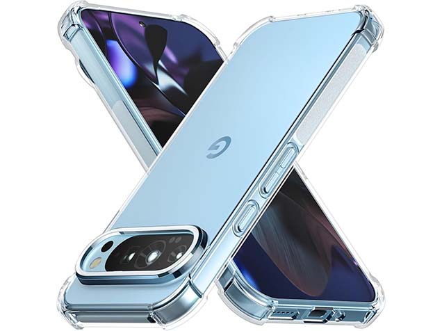 Gel Case with Bumper Edges for Google Pixel 10 Pro XL - Clear Soft Cover