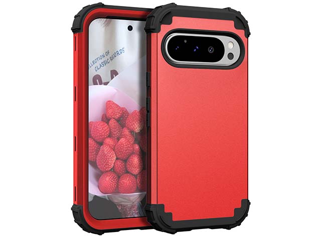 Defender Case for Google Pixel 10 Pro XL - Red Impact Case